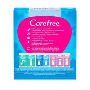 Carefree Flexiform algodão protetor sem perfume 56 u