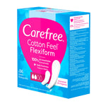 Carefree Flexiform algodão protetor sem perfume 56 u