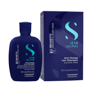 Alfaparf Milano Professional Semi Di Lino Brunette Champô Anti-Laranja Low 250ml