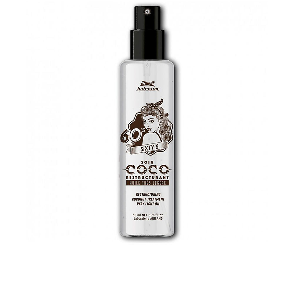 Hairgum Óleo de coco recuperador sixty's 50 ml