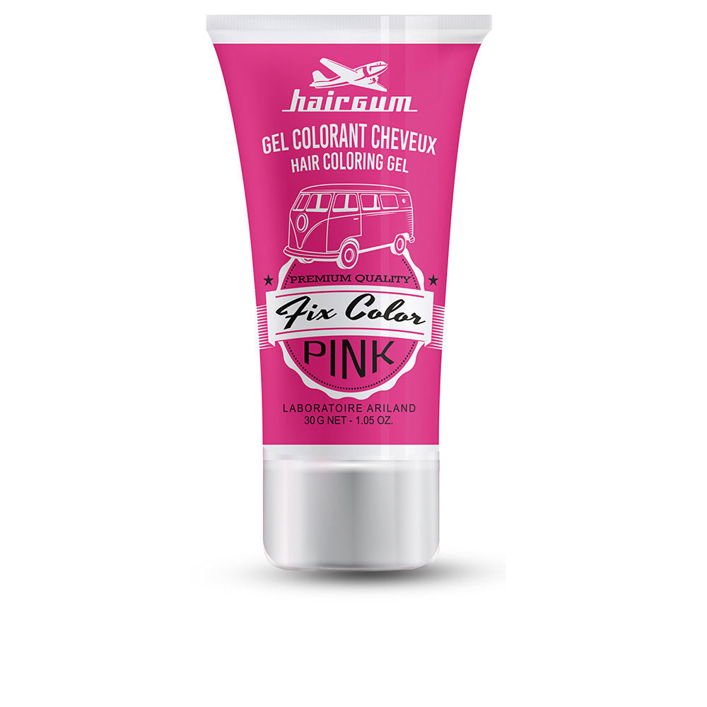 Hairgum Corante em gel fix color #rosa