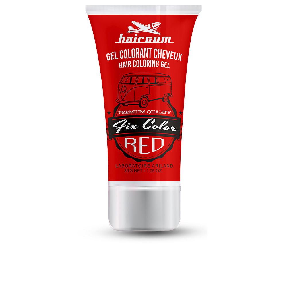 Hairgum Corante em gel fix color #vermelho