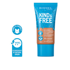 Rimmel London Base de tom de pele gentil e gratuito #201-classic bege