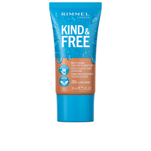Rimmel London Base de tom de pele gentil e gratuito #201-classic bege