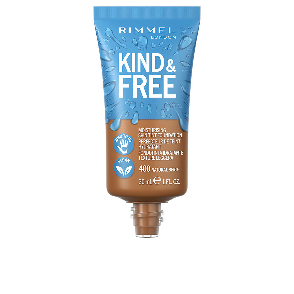Rimmel London Base de tom de pele gentil e gratuito #400-natural bege