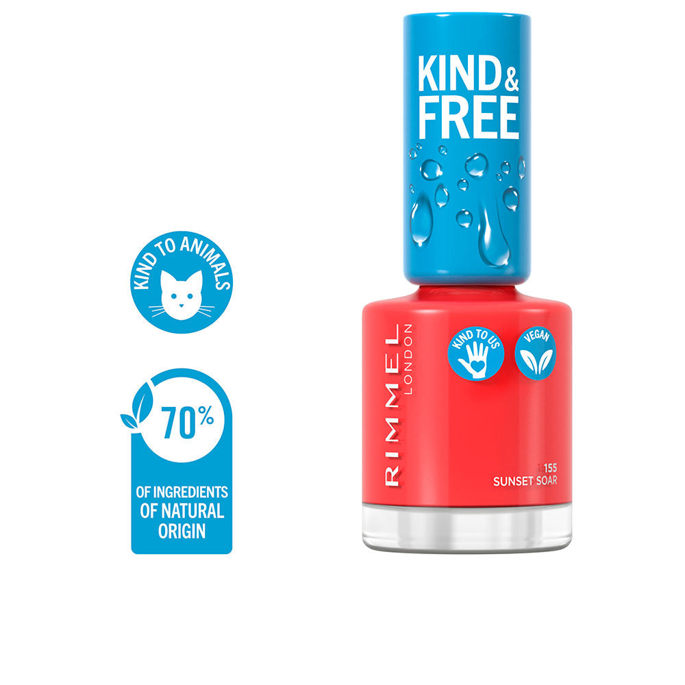 Rimmel London Esmalte gente e gratuito #155-sunset disparar