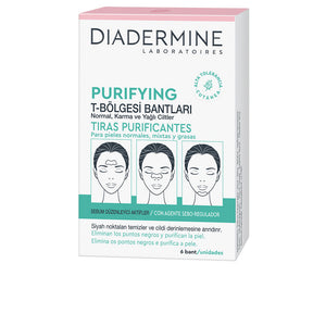 Diadermine Tiras purificantes pele normal-mixta 6 u