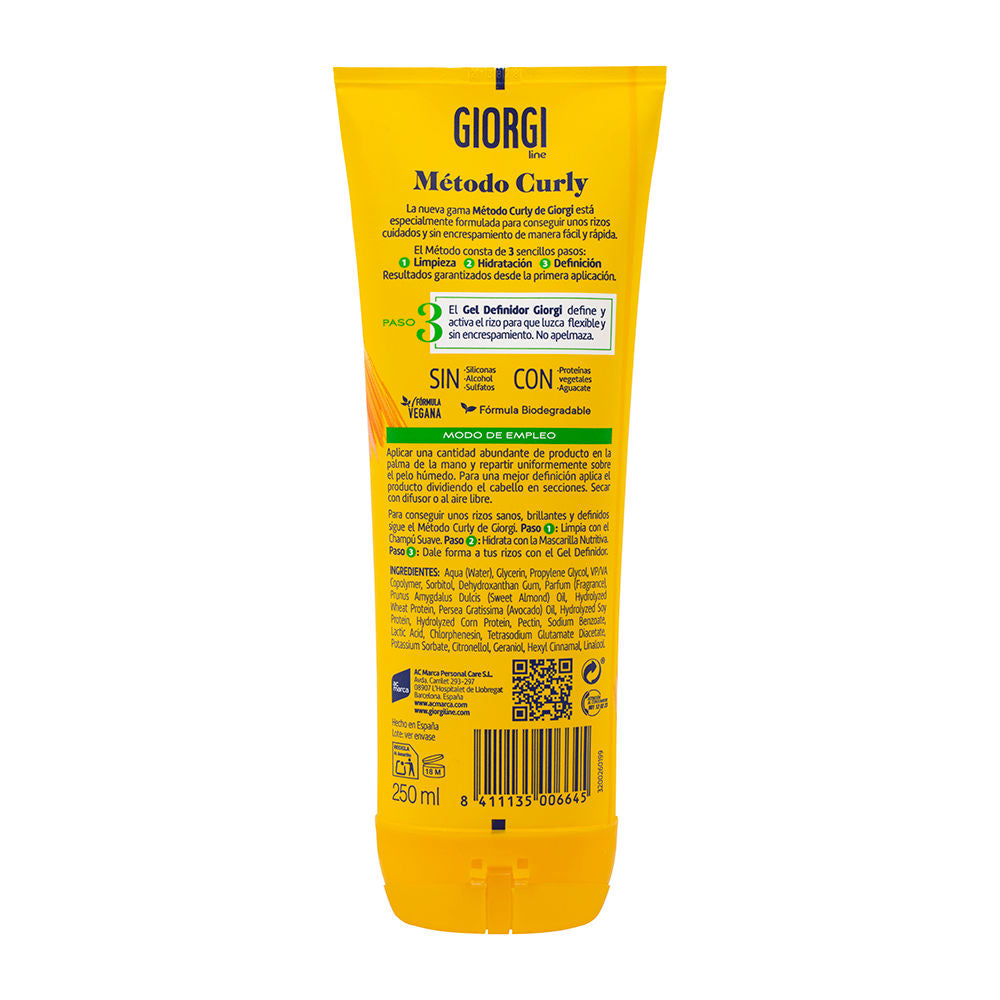 Giorgi Line Giorgi metodo curly gel definidor 250 ml