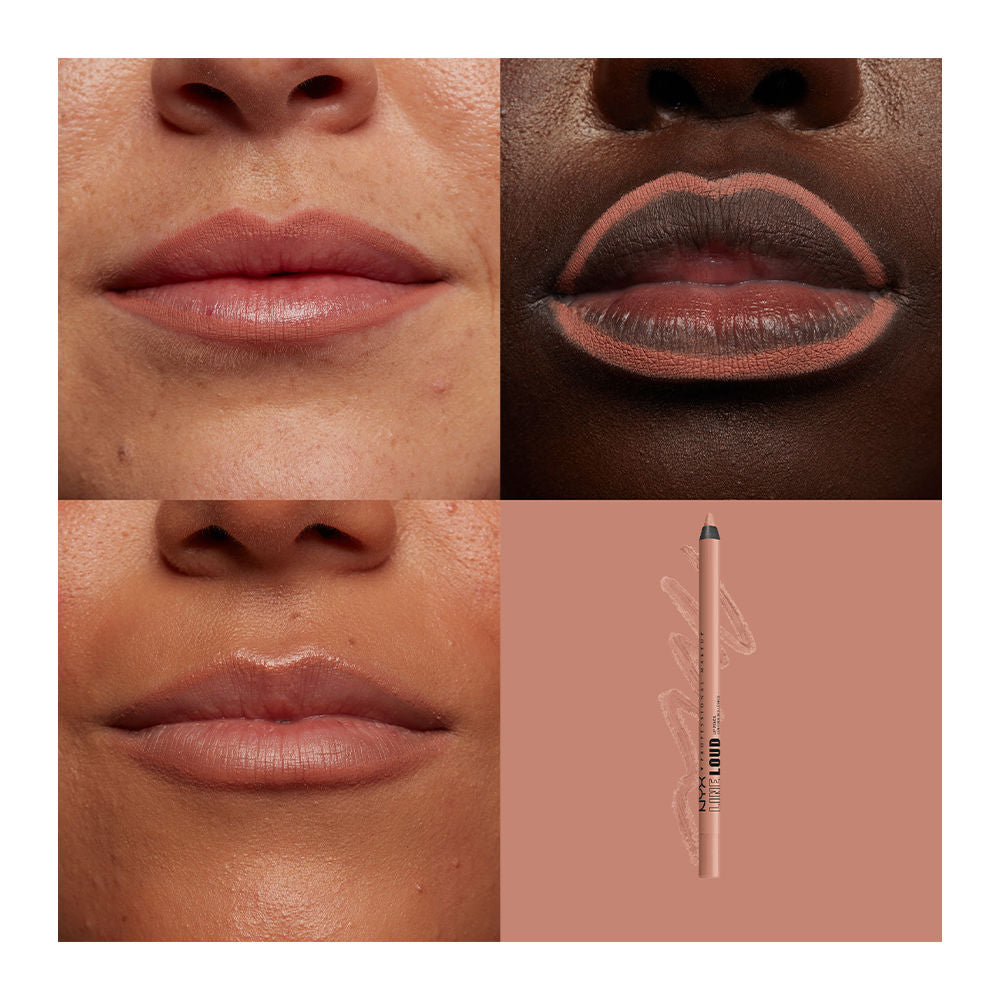 Nyx Professional Make Up Lápis labial linha alta #3-goal triturador