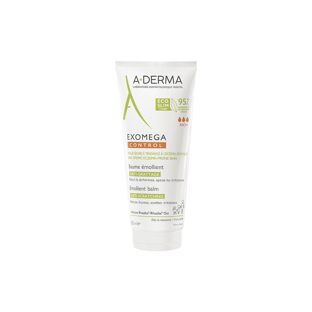 A-Derma Bálsamo emoliente exomega control para pele atópica 200 ml
