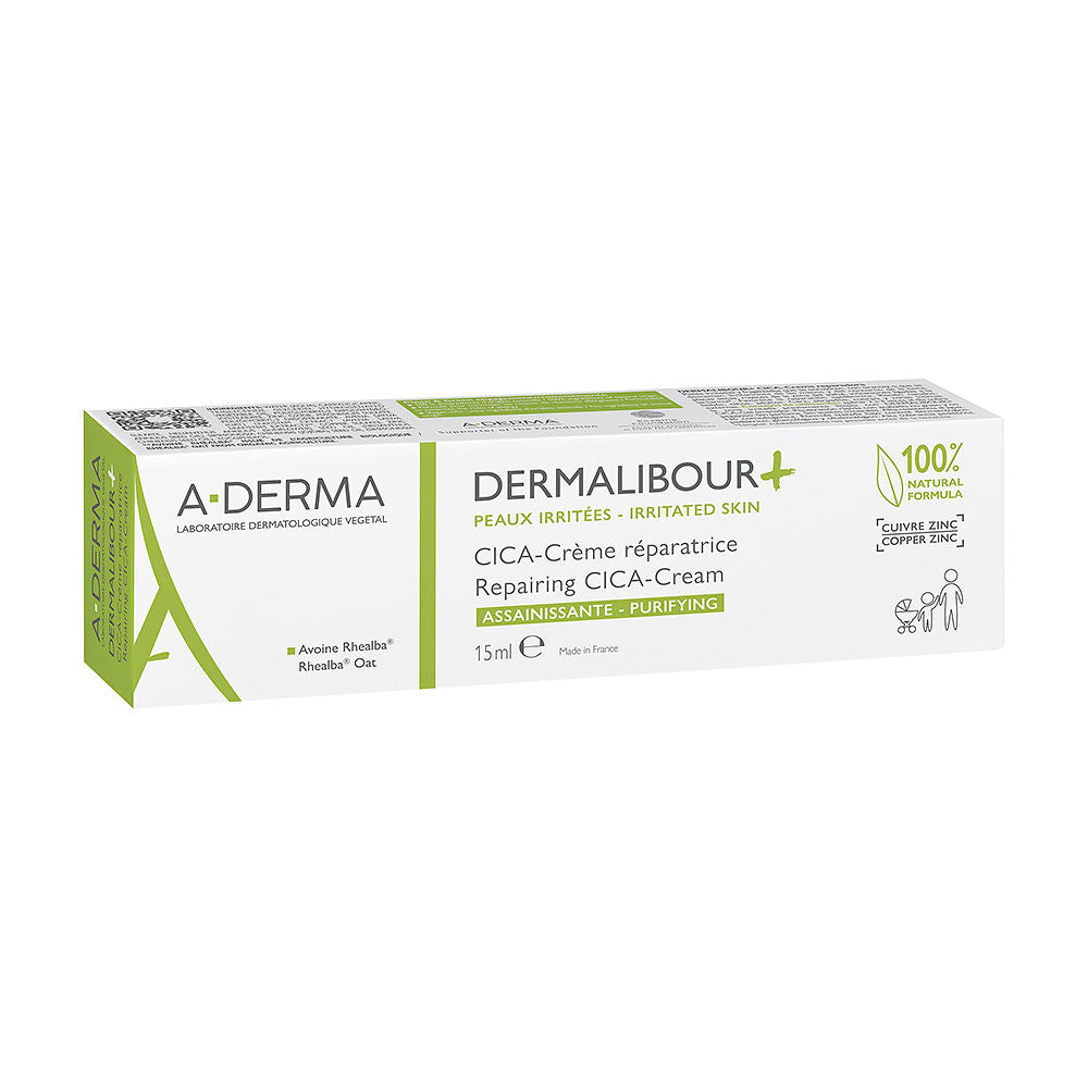 A-Derma Dermalibour+ CICA-Creme Purificante Reparador 15ml