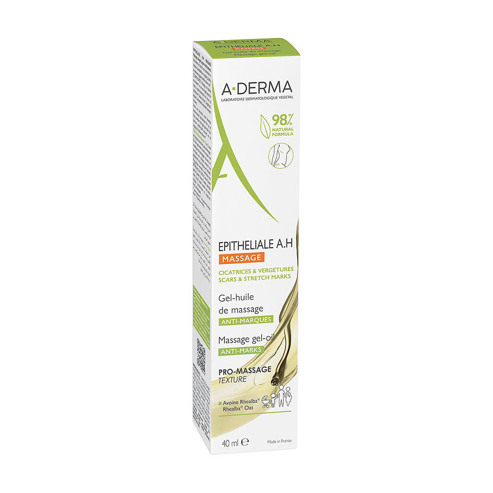 A-Derma Epitheliale Ultra Repair HA+ Gel-Óleo de Massagem Anti-Marcas 40ml