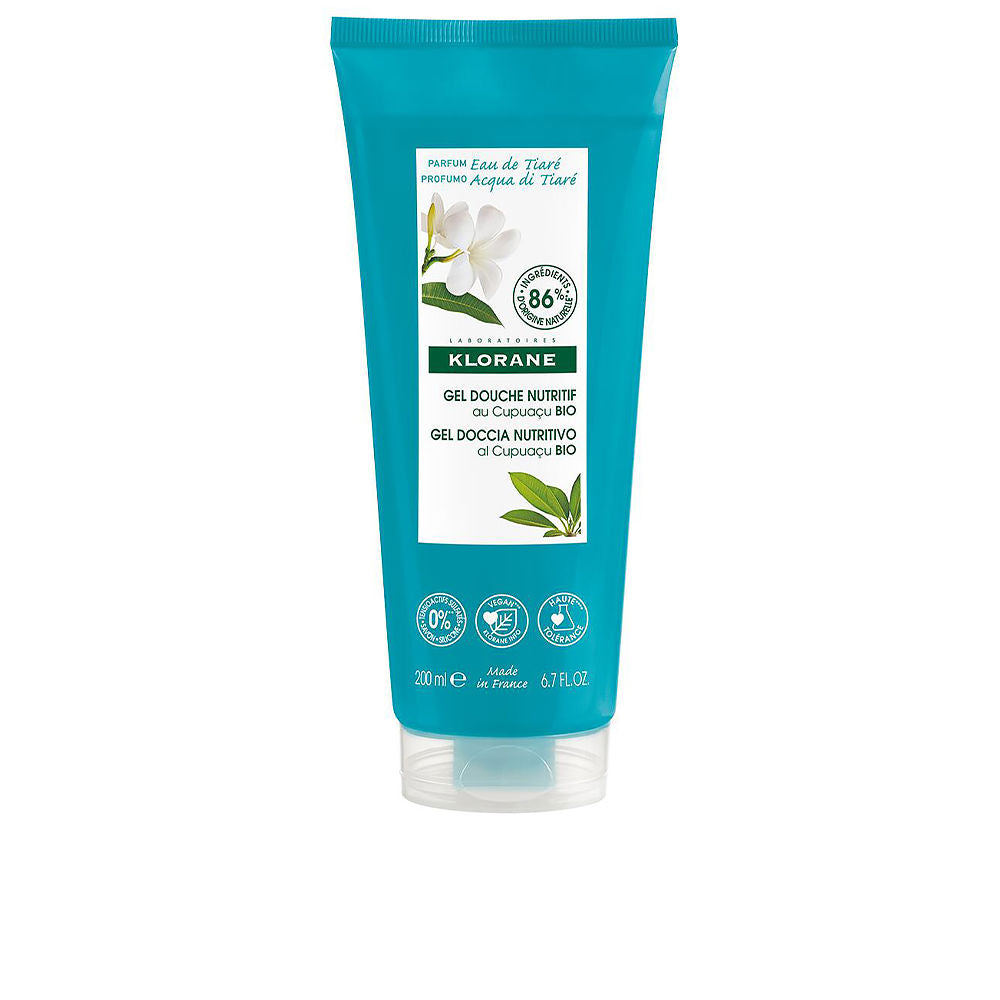 Klorane Gel de banho tiaré água 200 ml