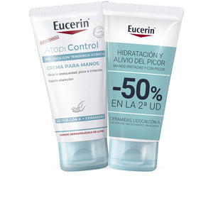 Eucerin Lote de creme de mãos atopicontrol 2 x 75 ml