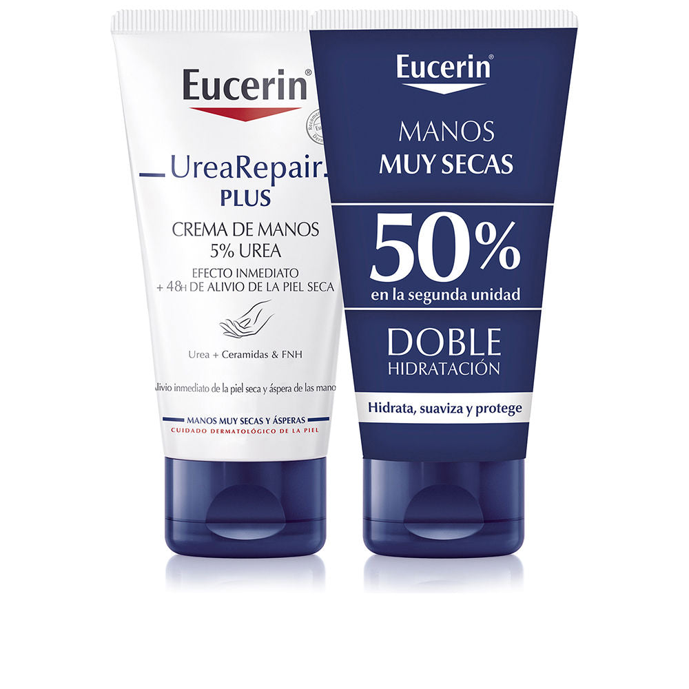 Eucerin Creme para as mãos urearepair plus 5% ureia lote 2 x 75 ml