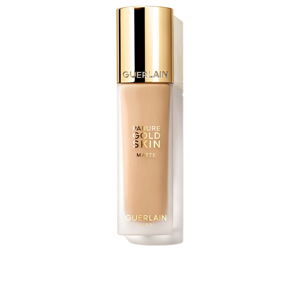 Guerlain Parure ouro mate base de maquilhagem fosca #3w 35 ml