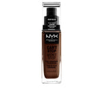Nyx Professional Make Up Não pode parar, não parará base de cobertura total #noz quente