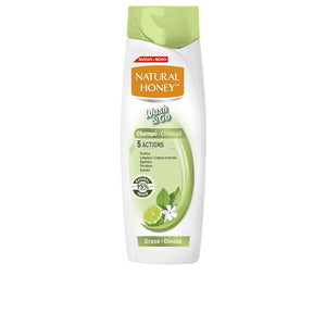 Natural Honey Shampoo gorduroso wash & go 400 ml