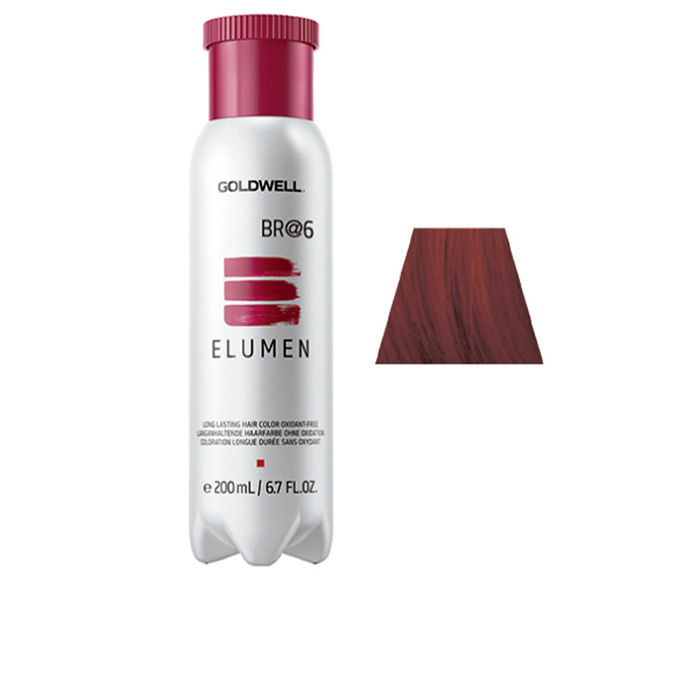 Goldwell Elúmen cor de cabelo de longa duração sem oxidantes #br@6 200 ml