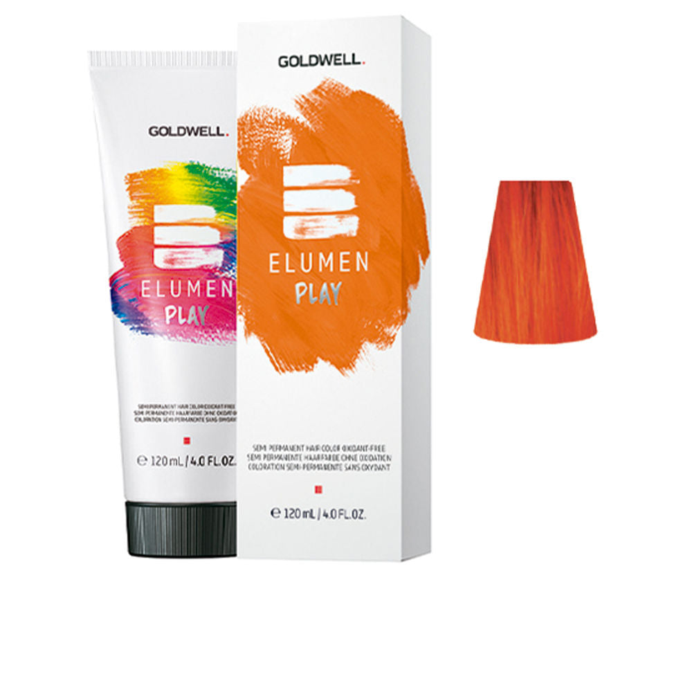 Goldwell Elumen jogar coloração de cabelo semipermanente sem oxidantes #laranja 120 ml