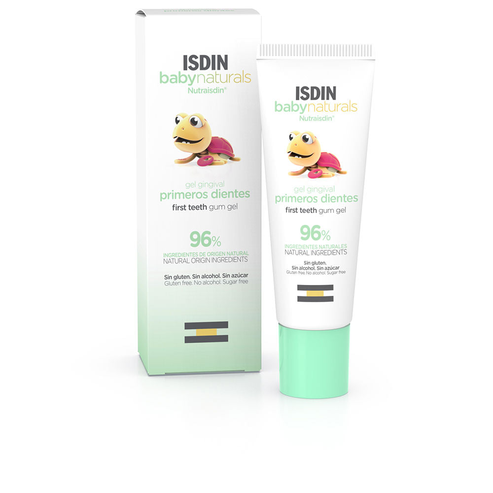 Isdin Gel baby naturals de goma para primeiros dentes 30 ml