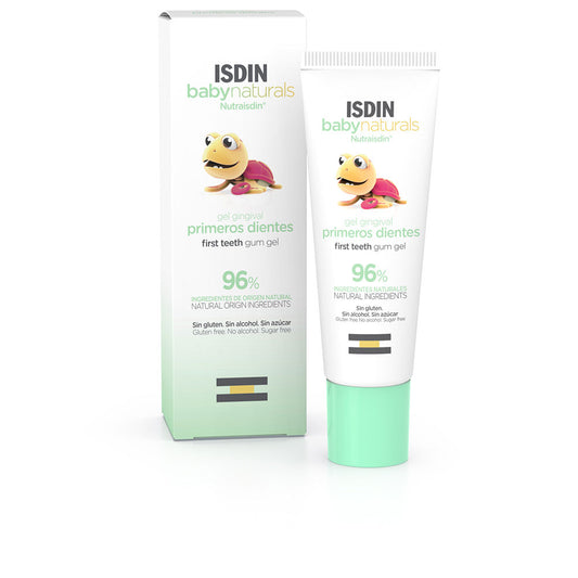 Isdin Gel baby naturals de goma para primeiros dentes 30 ml