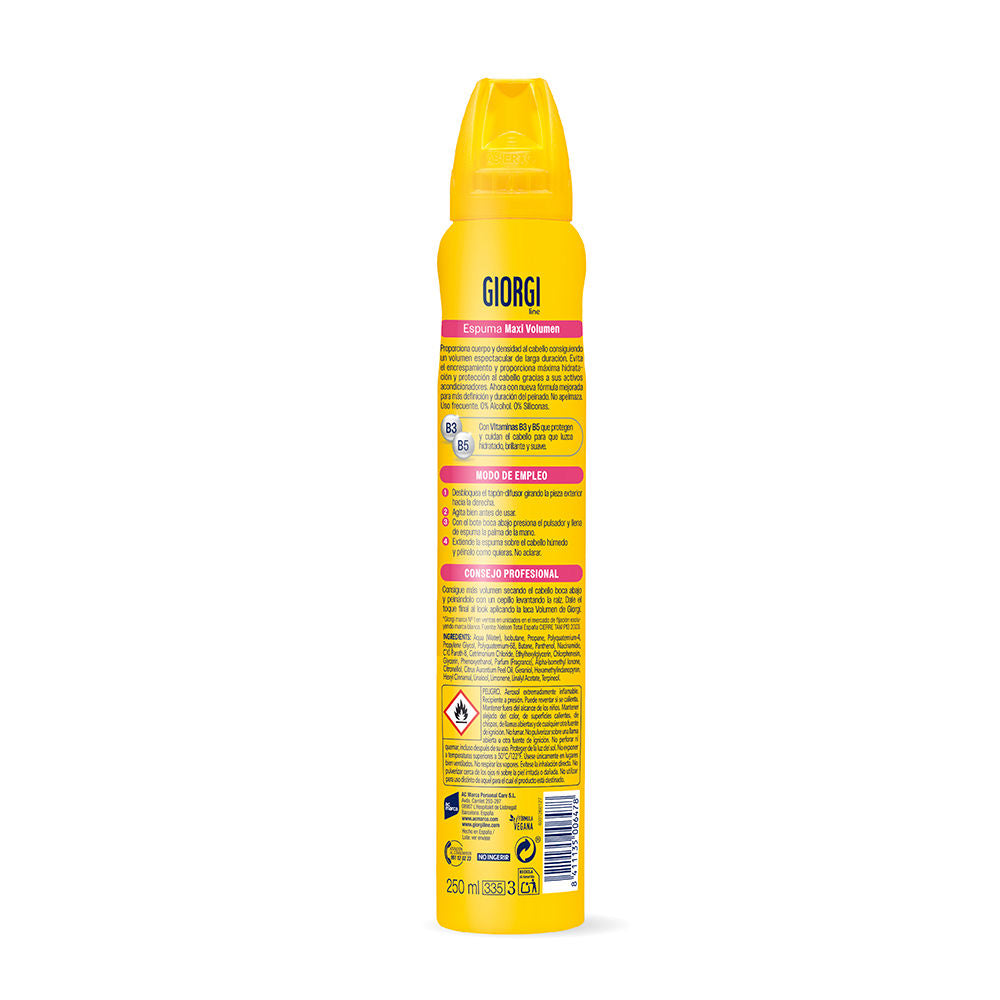 Giorgi Line Giorgi maxi-volume espuma fixadora nº 4 250 ml
