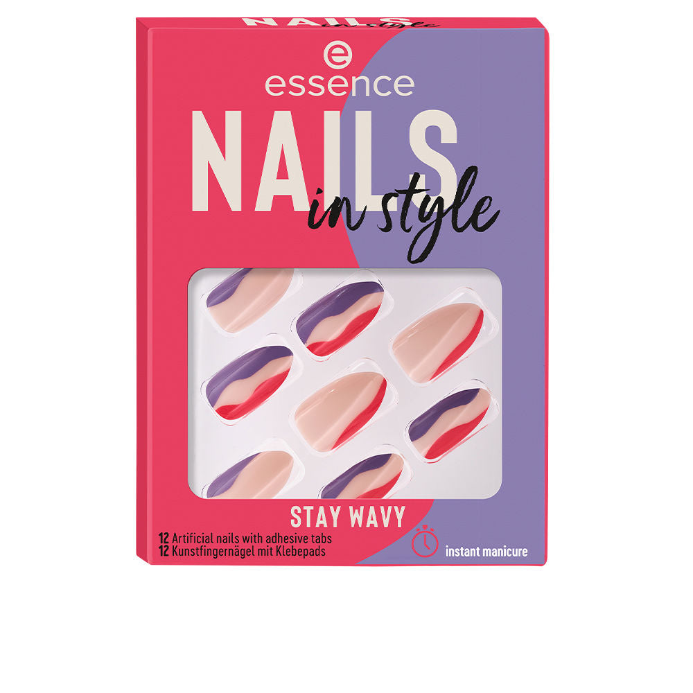 Essence Unhas in estilo uñas artificiales #fique ondulado