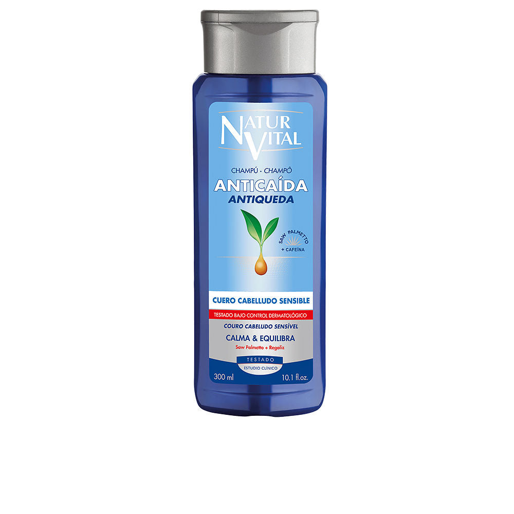 Natur Vital Shampoo anti-queda para couro cabeludo sensível 300 ml