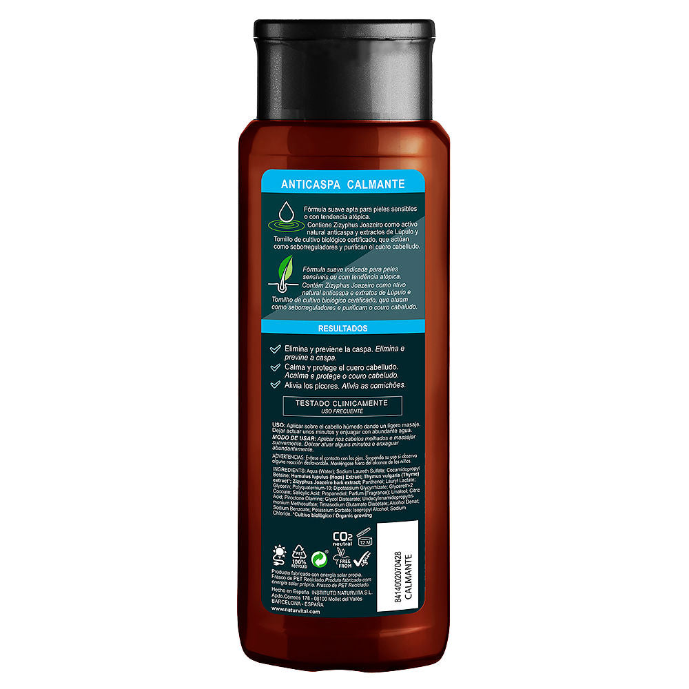Natur Vital Casa sensível shampoo calmante anti-caspa 300 ml