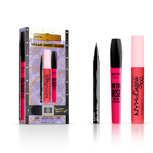 Nyx Professional Make Up Coffret vegan sweet glam edição limitada 3 pz