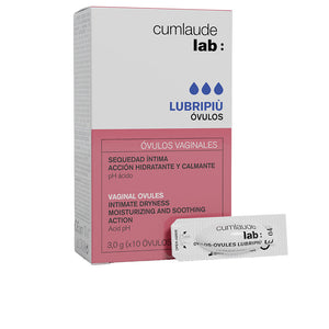 Cumlaude Lab Lubripiu segura íntima óvulos vaginais 10 x 3 gr