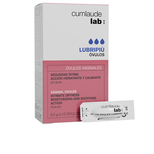 Cumlaude Lab Lubripiu segura íntima óvulos vaginais 10 x 3 gr
