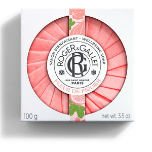 Roger & Gallet Flor de figuier sabonetes perfumados 3 unidades