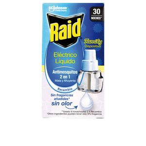 Raid Recarga antimosquito familiar 30 noites