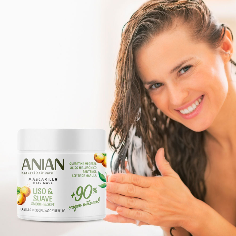 Anian Suave e mácio máscara de queratina vegetal 350 ml