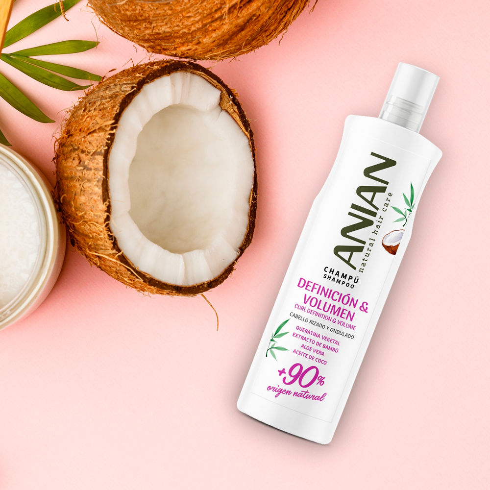 Anian Definição & volume champô vegetal 400 ml