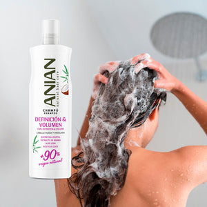 Anian Definição & volume champô vegetal 400 ml
