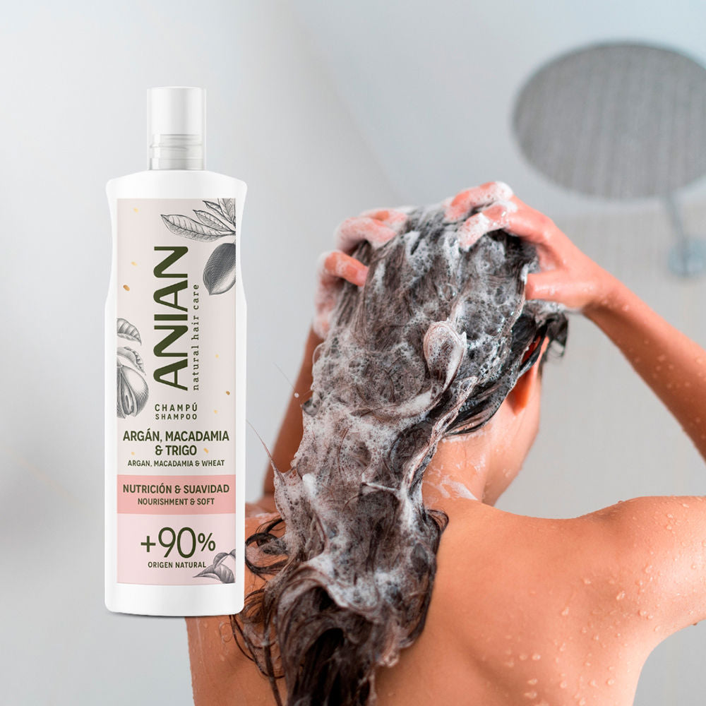 Anian Argán nutrición y profundos champú 400 ml