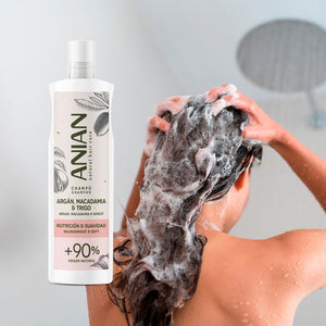 Anian Argán nutrición y profundos champú 400 ml