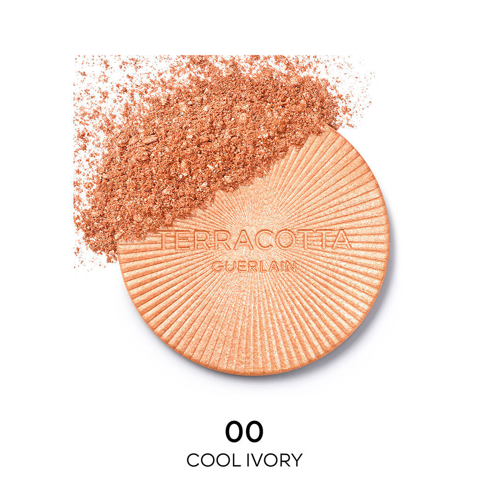 Guerlain Iluminador em pó compacto terracotta luminizer #00-marfim 10 gr