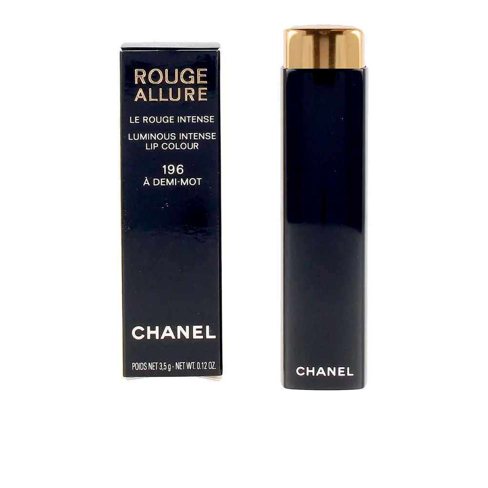 Chanel Rouge allure o rouge intenso #196-à demi mot 3,5 gr