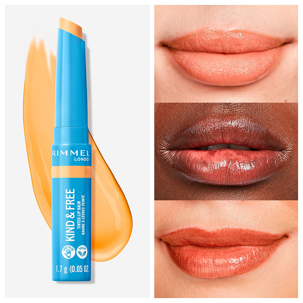 Rimmel London Bálsamo labial com cor gentil e gratuito #001-air tempestade 1,7 gr