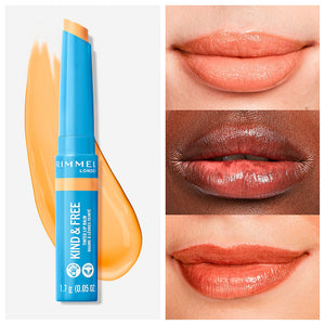 Rimmel London Bálsamo labial com cor gentil e gratuito #001-air tempestade 1,7 gr