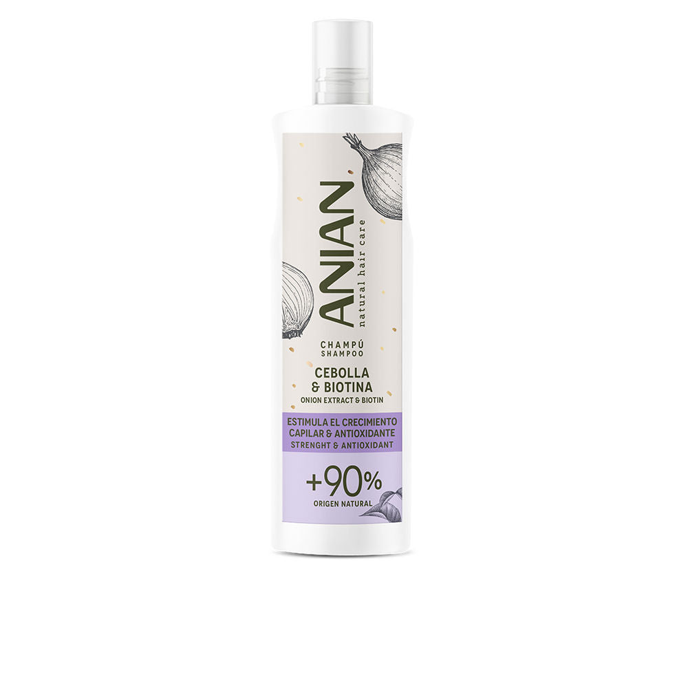 Anian Onion & biotin shampoo estimulante e antioxidante 400 ml