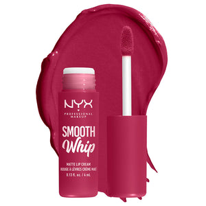 Nyx Professional Make Up Creme labial whipe liso fosco #chinelos fuzzy 4 ml