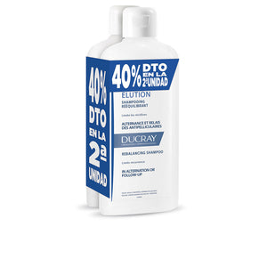 Ducray Elucion duo de shampoo anticaspa reequilibrante 2 x 400 ml