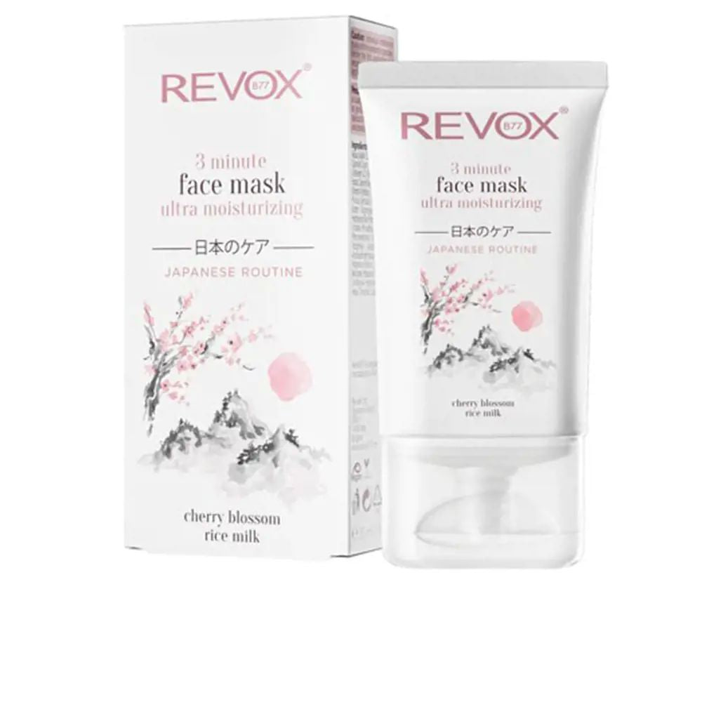 Revox B77 Ritual japonês máscara facial 3 minutos ultra hidratante 30 ml