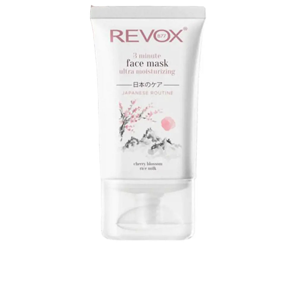 Revox B77 Ritual japonês máscara facial 3 minutos ultra hidratante 30 ml