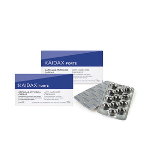 Kaidax Pacote cápsulas anti-queda kaidax forte 2 x 60 unidades